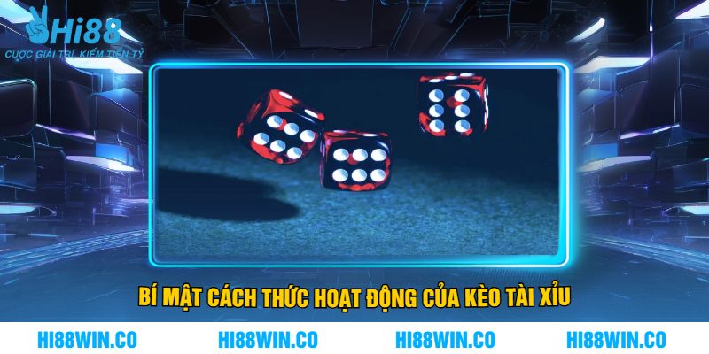 Bí Mật Cách Thức Hoạt Động Của Kèo Tài Xỉu